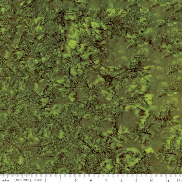 Expressions Batiks Hand-Dyes Olive