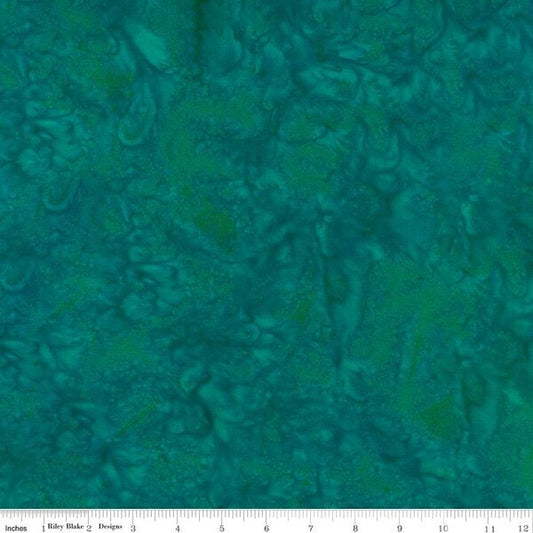Expressions Batiks Hand-Dyes Tempo Teal