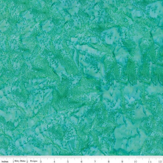 Expressions Batiks Hand-Dyes Smoky Teal