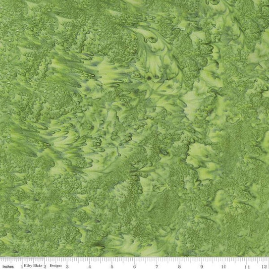 Expressions Batiks Hand-Dyes Grass