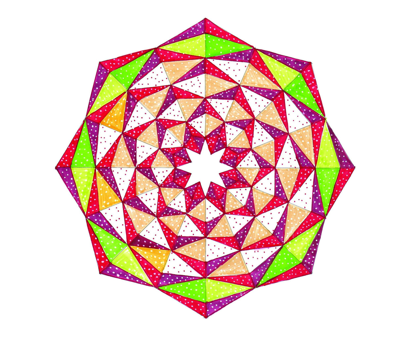 Arabesque Tree Skirt Pattern