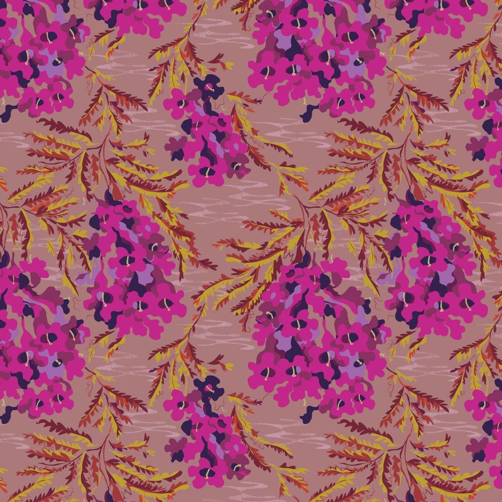 Jacaranda, warm- Wandering Eye Collection by Kathy Doughty