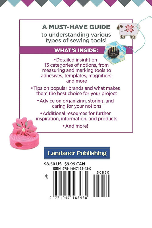 Pocket Guide to Sewing Notions -Carry-Along Reference Guide