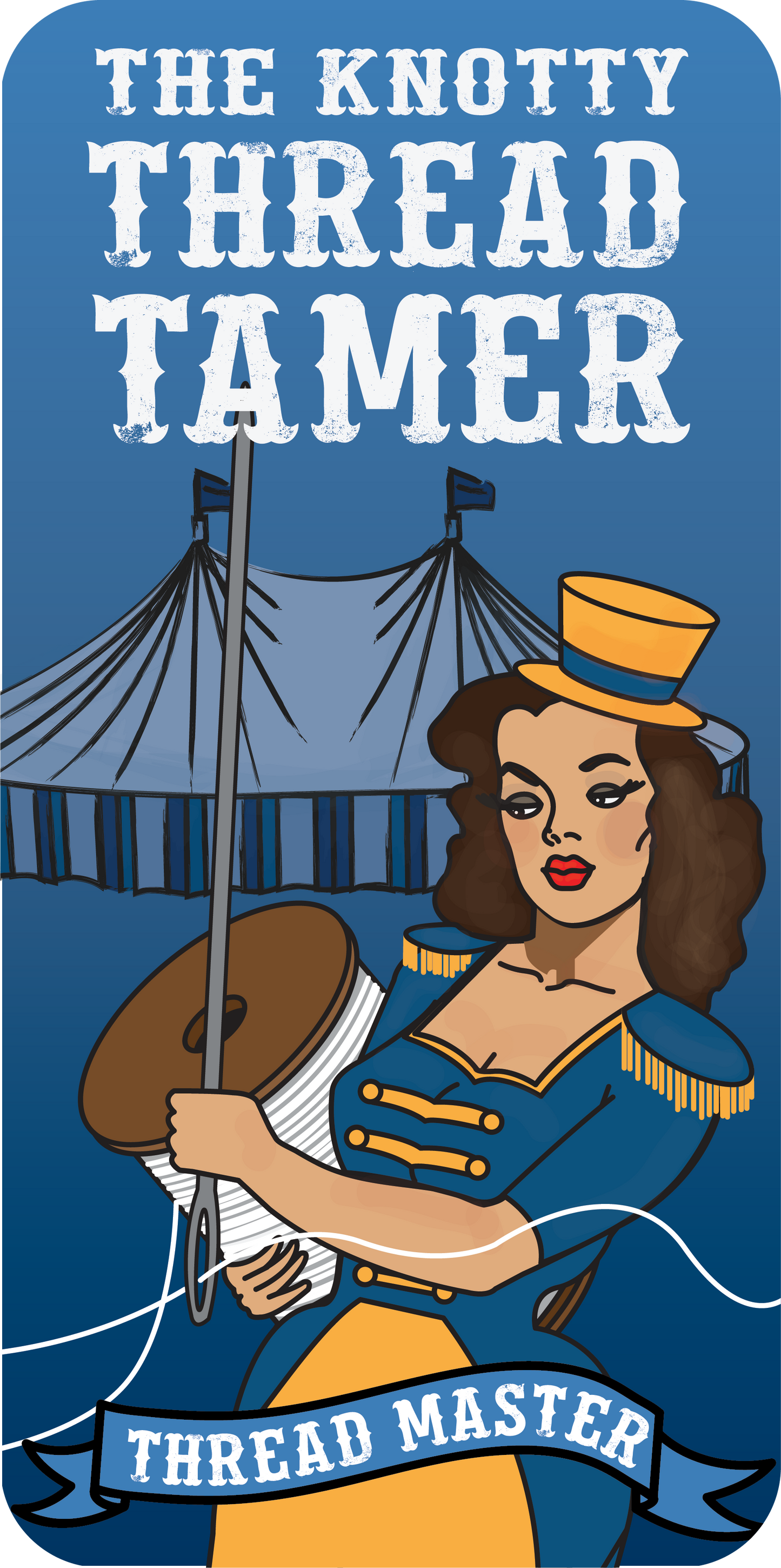 The Knotty Thread Tamer- Unscented. Thread conditioner/gloss