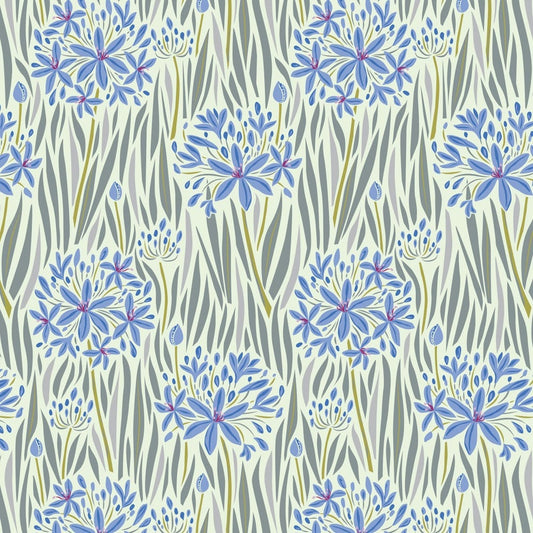 Agapantha Cool- Wandering Eye Collection by Kathy Doughty