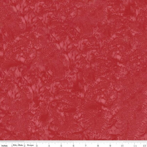 Expressions Batiks Hand-Dyes Crimson