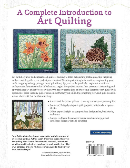 Art Quilts Made Easy - Beginner Friendly Project Guide