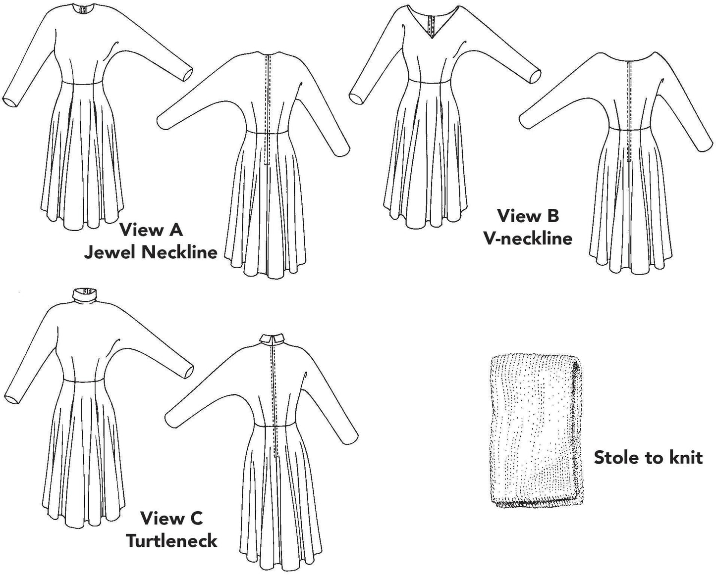 241 Fifties' Fit and Flair - Sewing Pattern