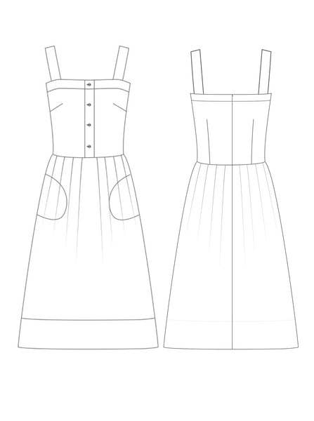 The Sun Dress Sewing Pattern