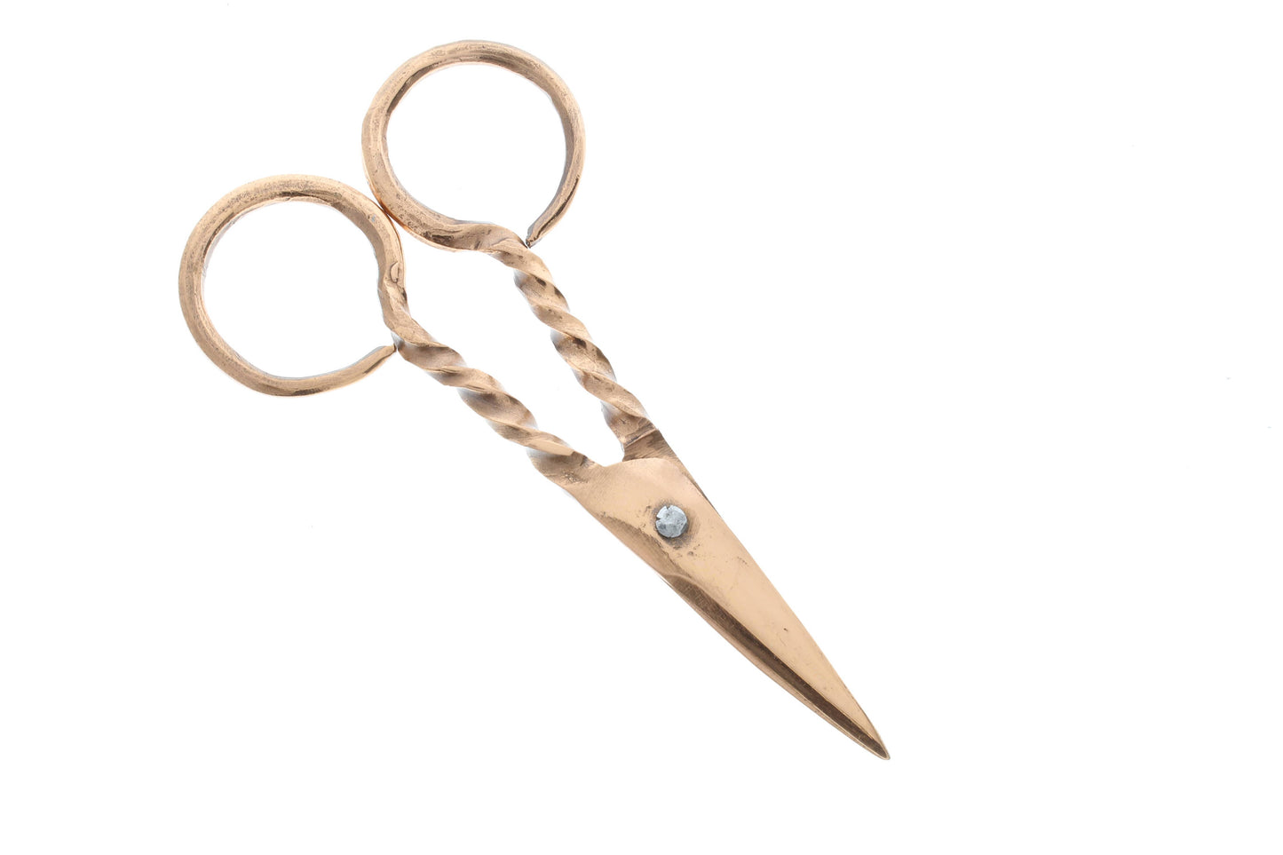 Vintage copper scissors