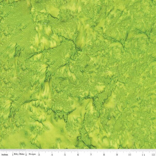 Expressions Batiks Hand-Dyes Green Apple