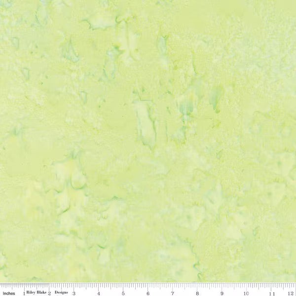 Expressions Batiks Hand-Dyes Pale Lime