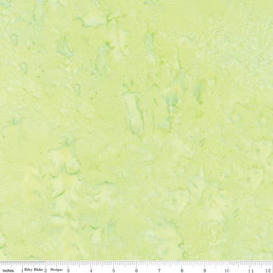 Expressions Batiks Hand-Dyes Pale Lime