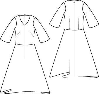 The A-Line Dress Sewing Pattern