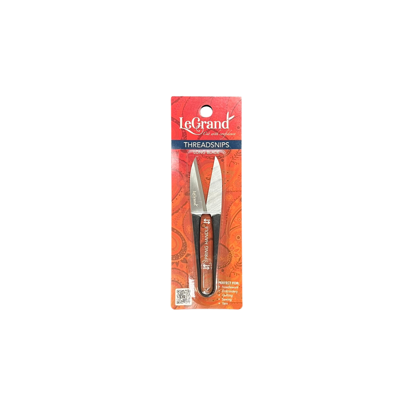 "Kyoto" Style Thread Snips - High-carbon Stainless Steel 4"