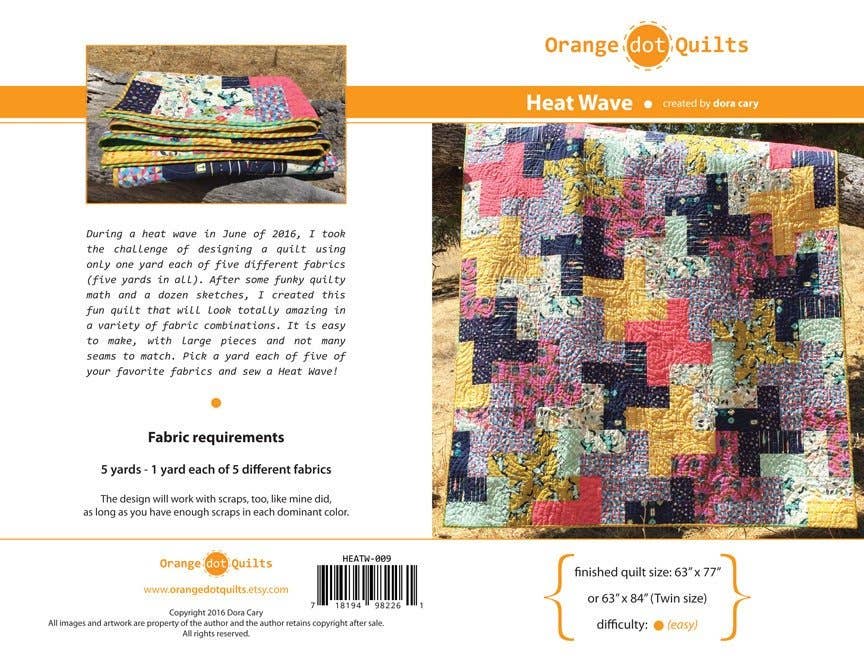Heat Wave - Quilt Pattern