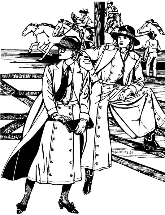 231 Big Sky Riding Skirt - Sewing Pattern