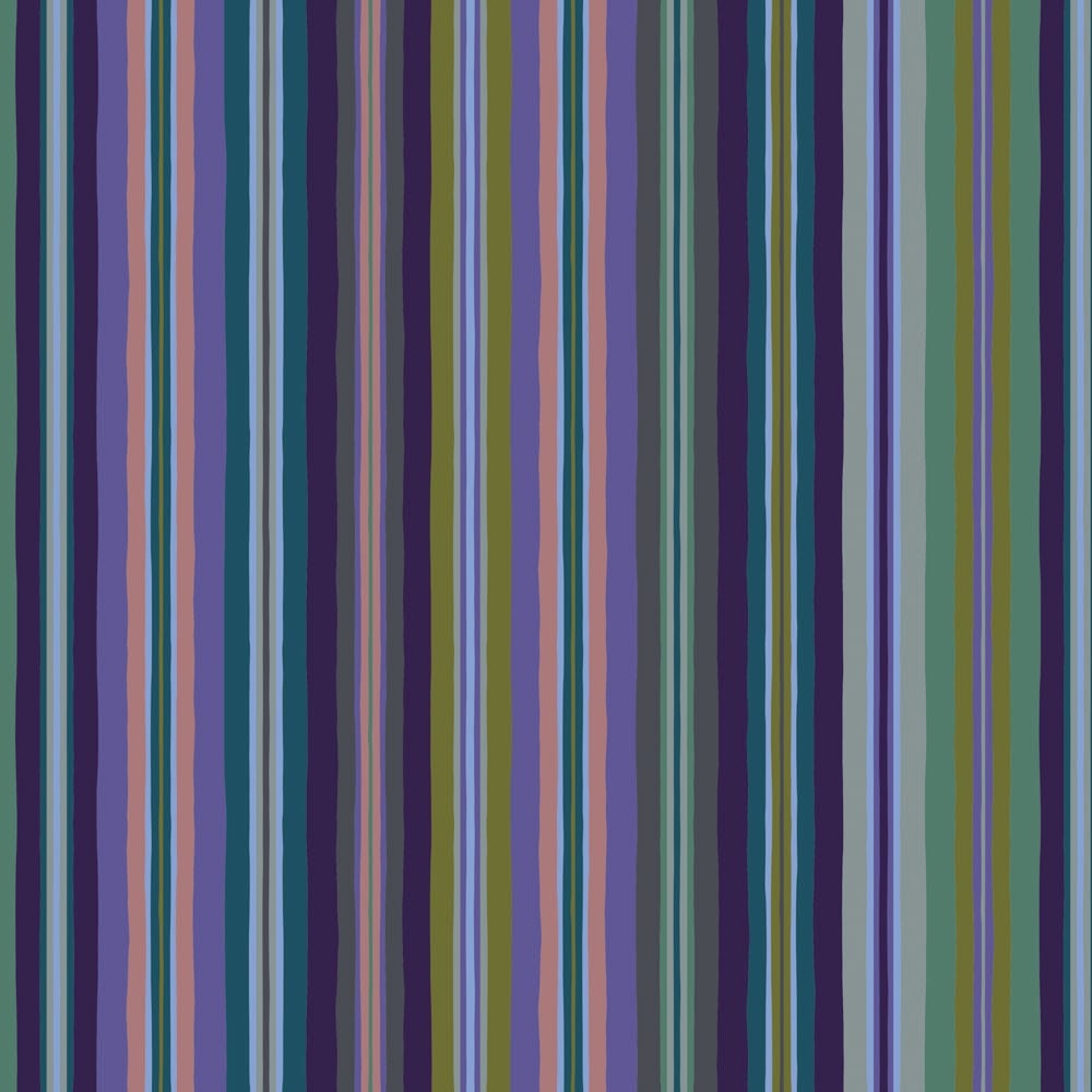Stripe cool- Wandering Eye Collection by Kathy Doughty