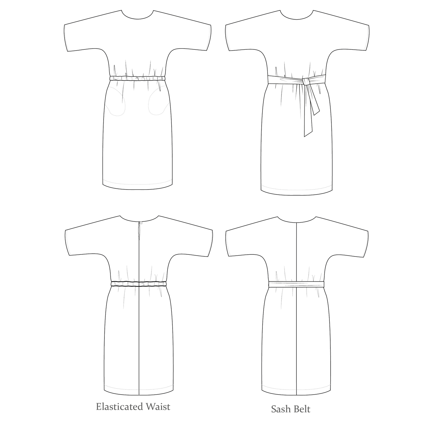 The Sheath Dress Sewing Pattern *UPDATED - NOW UK 6 - 22*