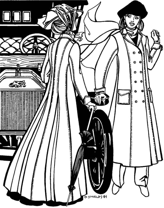 230 Model T Duster - Sewing Pattern