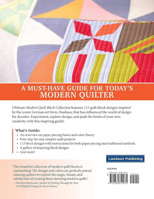 Ultimate Modern Quilt Block Collection - 113 Designs