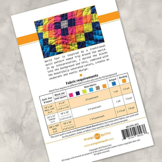 World Tour - Quilt Pattern
