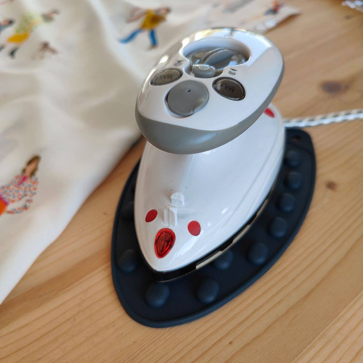 Rascol mini silicone iron rest - Blue grey