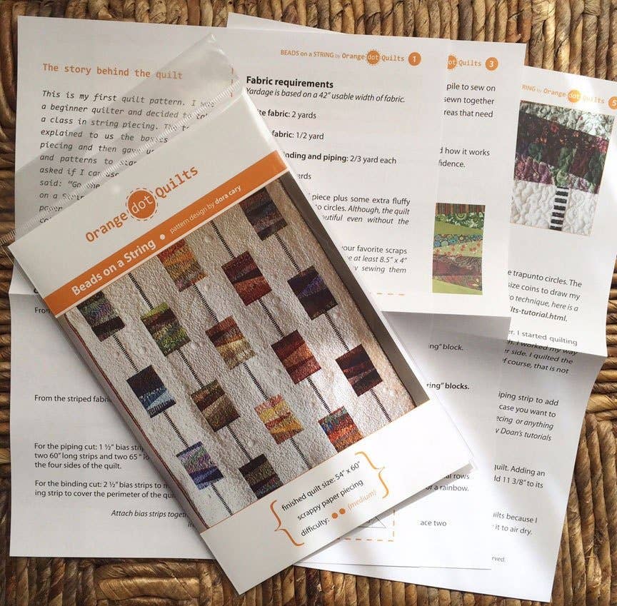 Beads on a String - Quilt Pattern