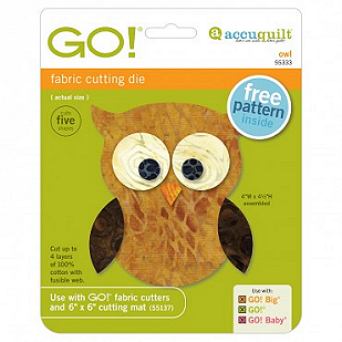 Accuquilt Die GO! 55333 Owl