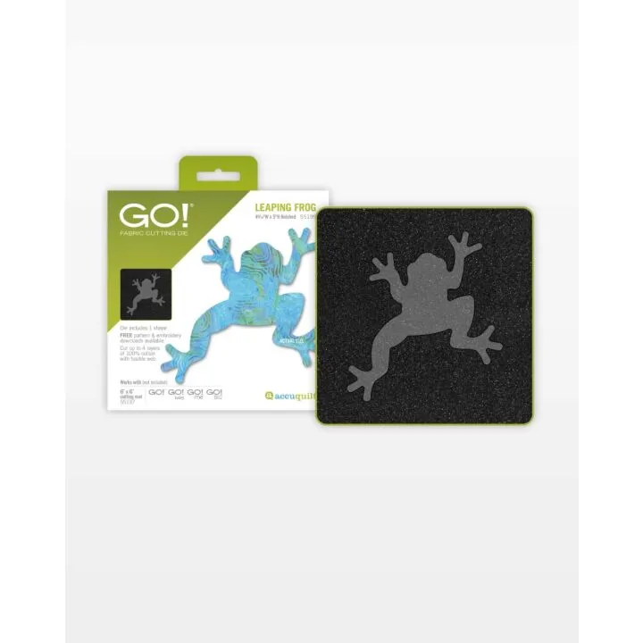 AccuQuilt GO! Die Leaping Frog 55199