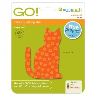 Accuquilt Go! Calico Cat Die 55065