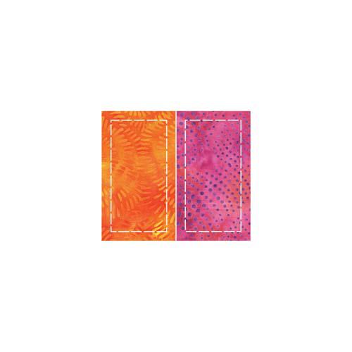 AccuQuilt GO! Rectangle 2" x 3 1/2" (1 1/2" x 3" Finished) - 55158