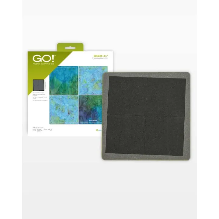 GO! Square-4 1/2" (4" Finished) Multiples Die