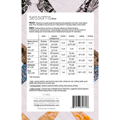 Sessoms Throw Pattern