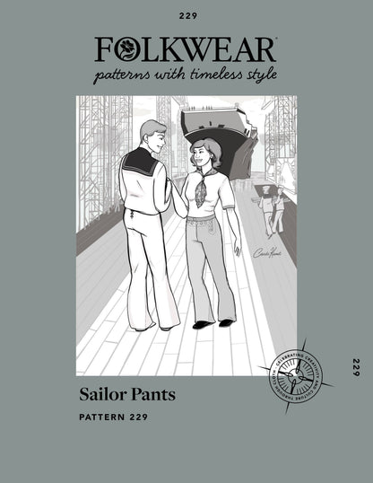 229 Sailor Pants - Sewing Pattern