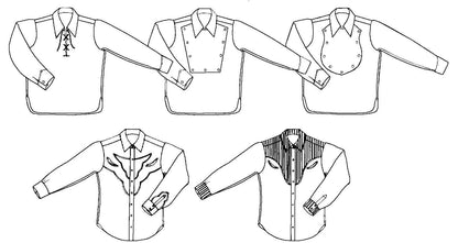 212 Five Frontier Shirts - Sewing Pattern
