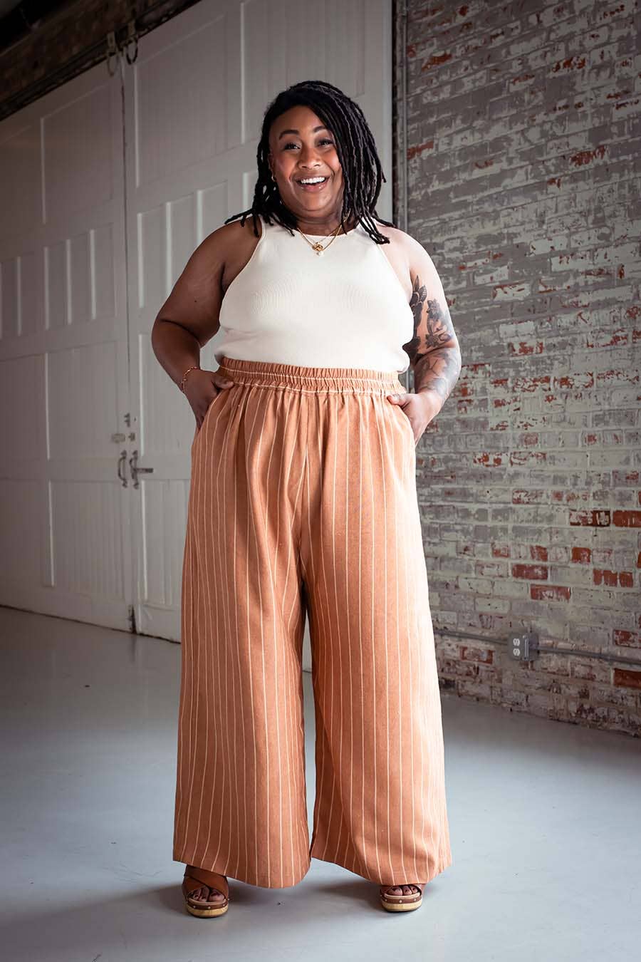 Chanterelle Pants and Shorts Printed Pattern Sizes 22-34