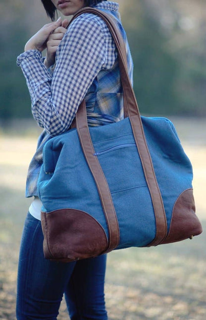 Bohemian Carpet Bag Sewing Pattern