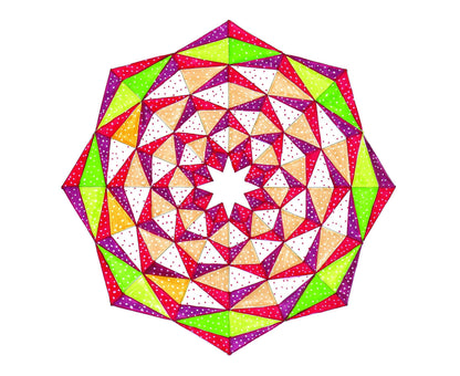 Arabesque Tree Skirt Pattern
