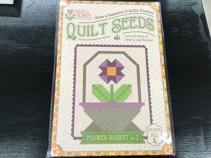 Lori Holt Piece & Plenty Quilt Seeds Flower Basket No. 1