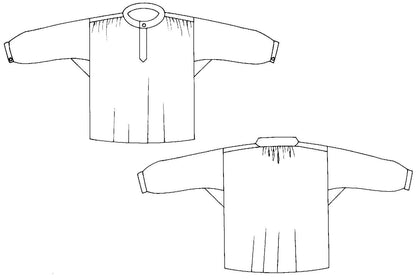 102 French Cheesemaker's Smock - Sewing Pattern