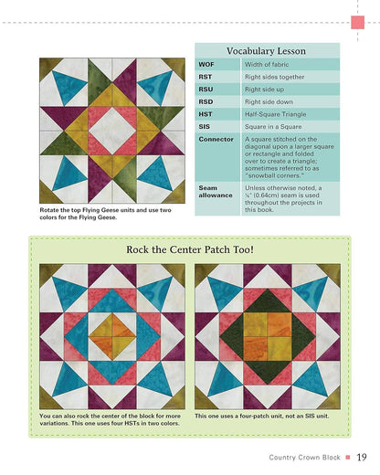 Rock That Quilt Block - 10 Gorgeous Quilts to Make