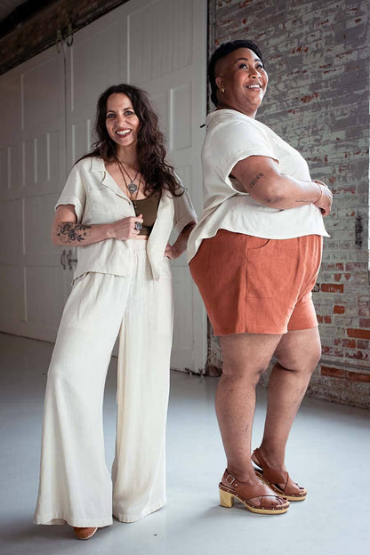 Chanterelle Pants and Shorts Printed Pattern Sizes 22-34
