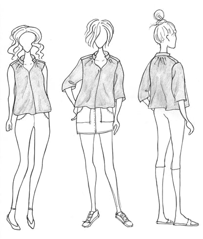 Matcha Top Sewing Pattern