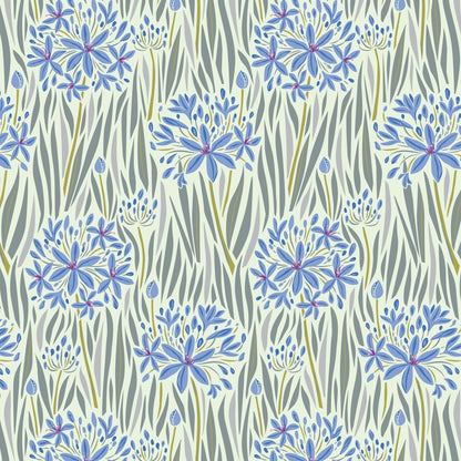 Agapantha Cool- Wandering Eye Collection by Kathy Doughty