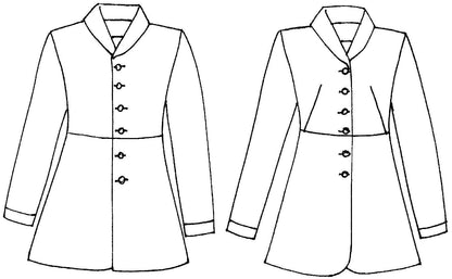 263 Countryside Frock Coat - Sewing Pattern