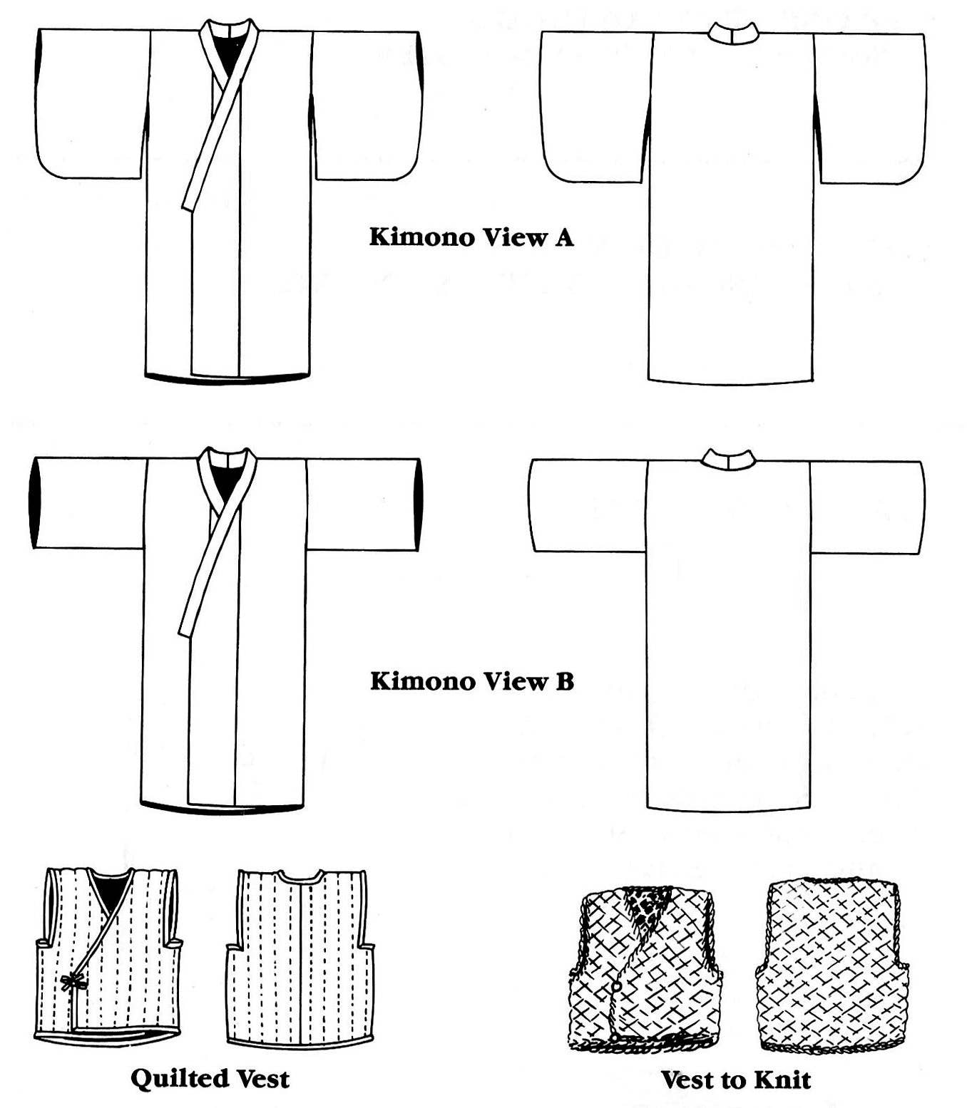 136 Children's Kimono & Vests