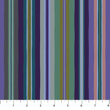 Stripe cool- Wandering Eye Collection by Kathy Doughty