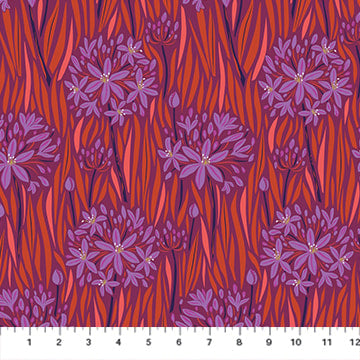 Agapantha, Warm- Wandering Eye Collection by Kathy Doughty