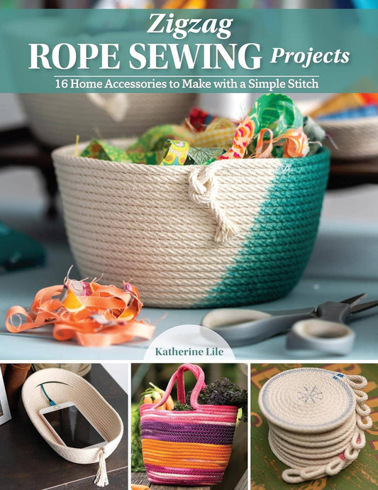 Zigzag Rope Sewing Projects - Home Accessories to Make